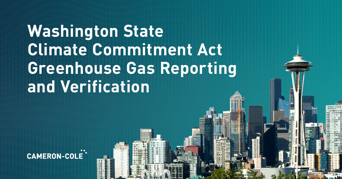 Washington State Climate Commitment Act Greenhouse Gas Reporting and Verification image